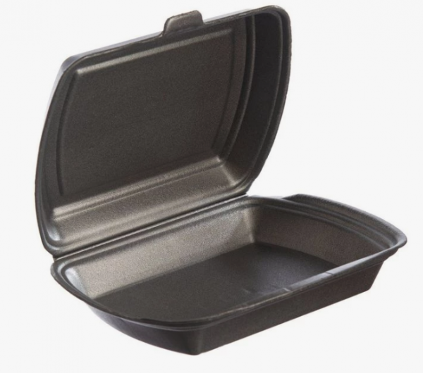 Ланч-бокс малый 1 секция ЧЁРНЫЙ