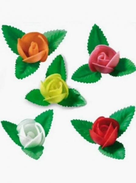 Вафельный цветок Роза ассорти
