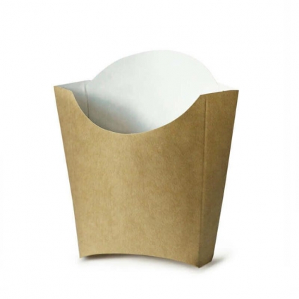 Коробка под фри, 100гр. Вкусно и сытно