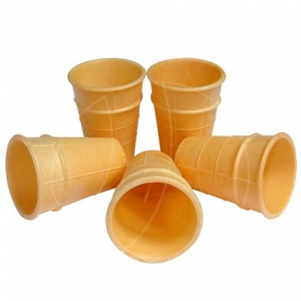 Вафельный стаканчик ФАКЕЛ 80мм без сахара